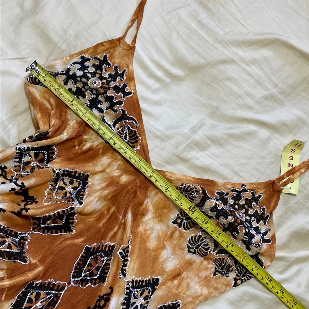 scarf or handkerchief batik embroidered dress